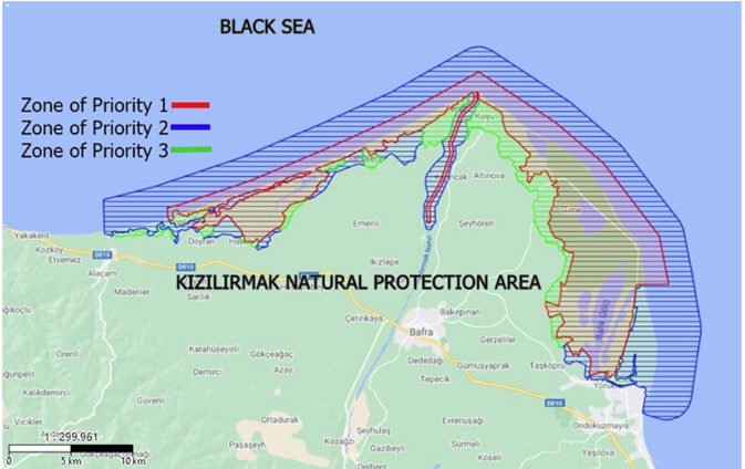 Şekil 1: Kızılırmak Deltası